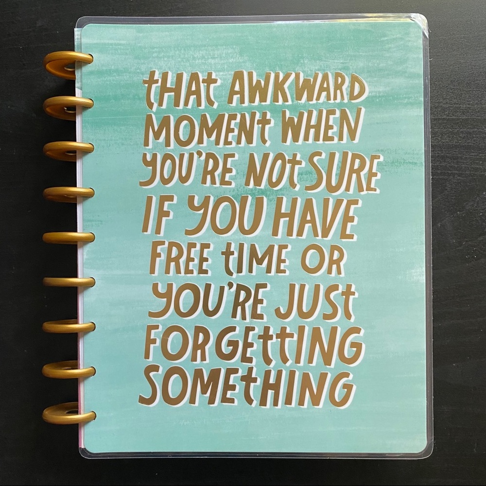 Classic Happy Planner 18 Months - LOL Quotes